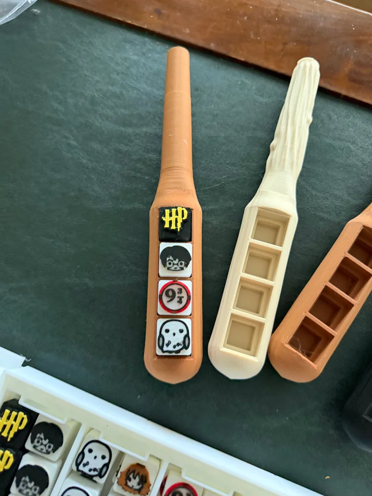 Magic Wand Clicker with four example keys
