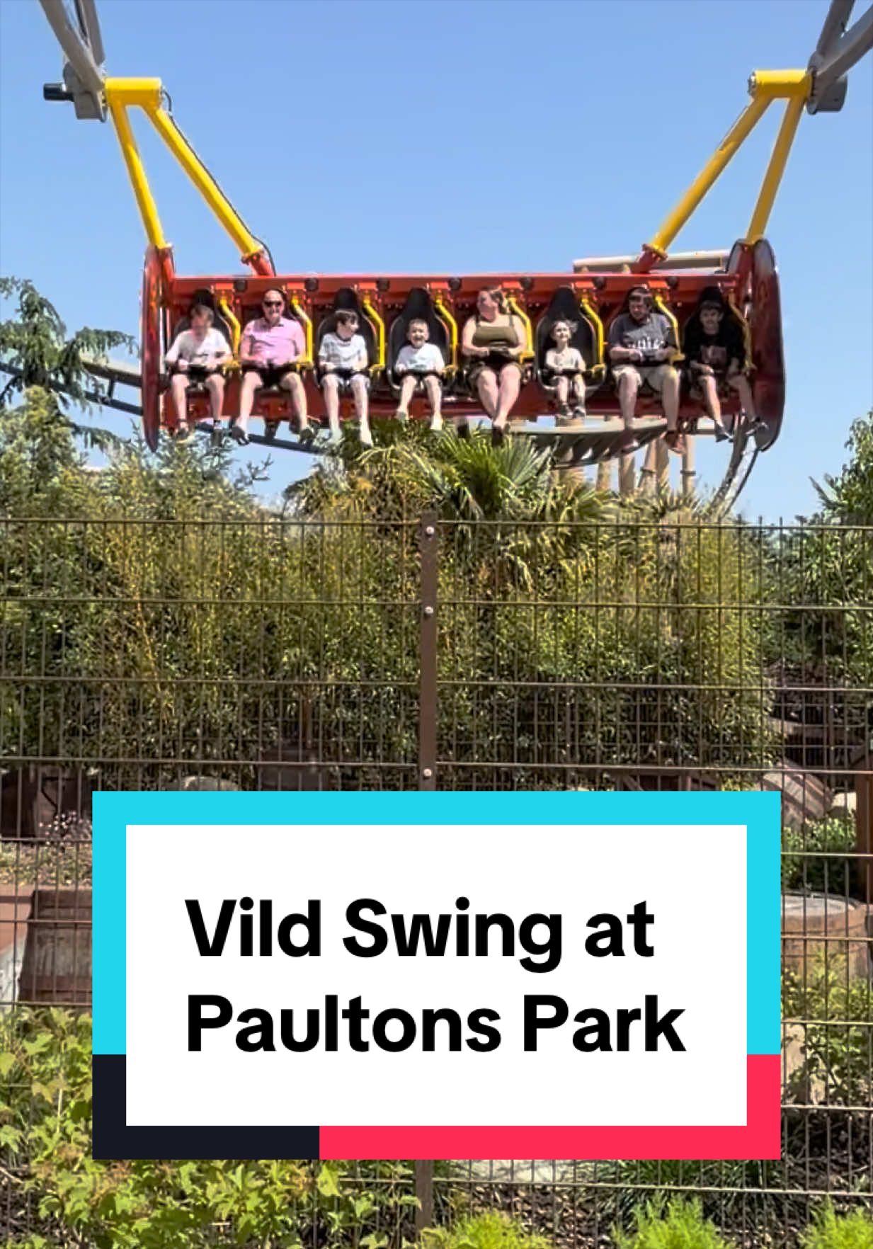 Vild Swing at Paultons Park on TobesVerse TikTok